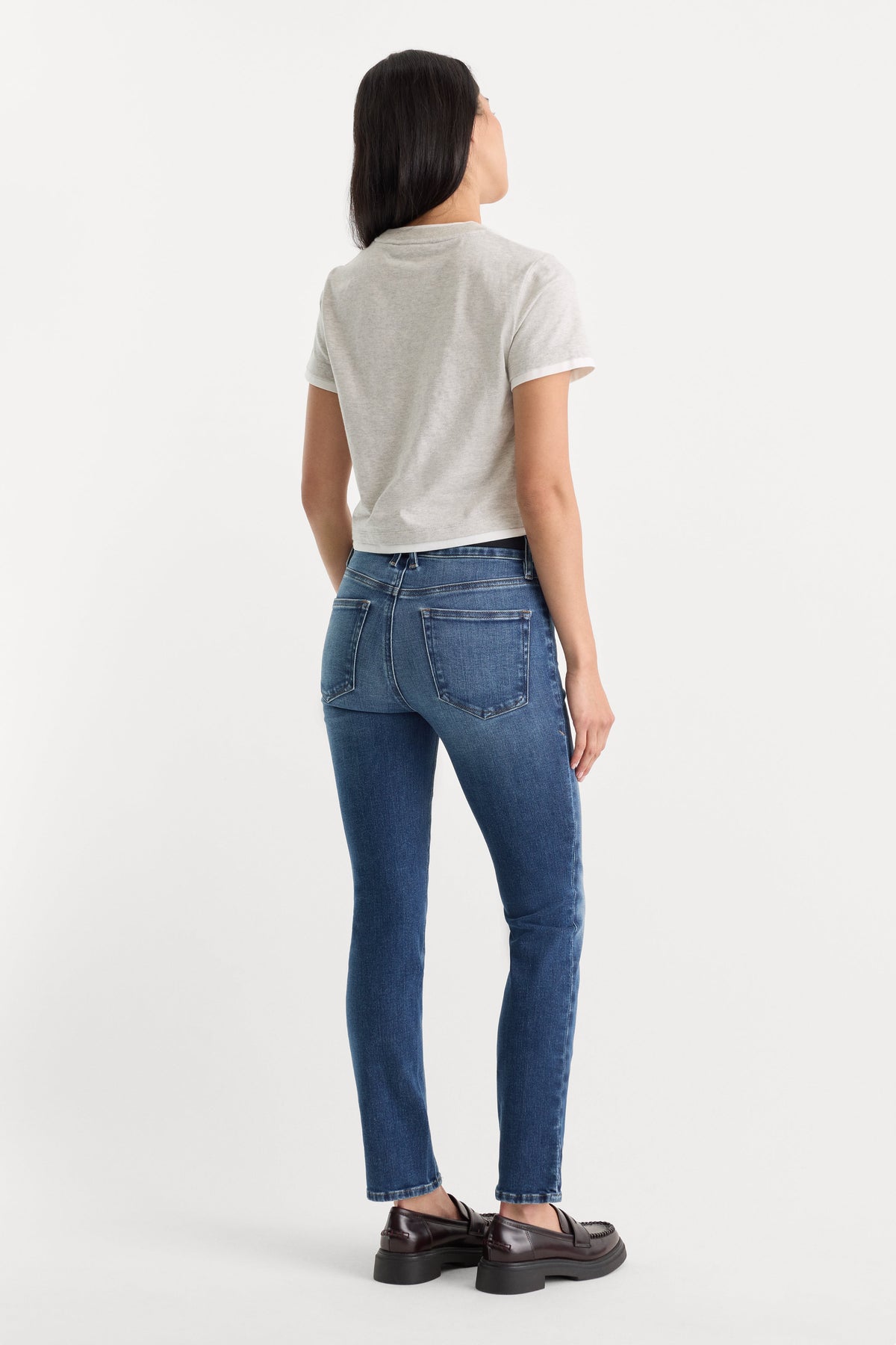 Premium MID RISE CIGARETTE JEANS NEWCREST