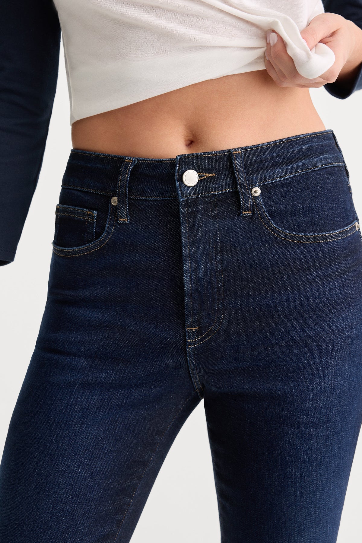 Premium GOOD LEGS FLARE JEANS INDIGO1308