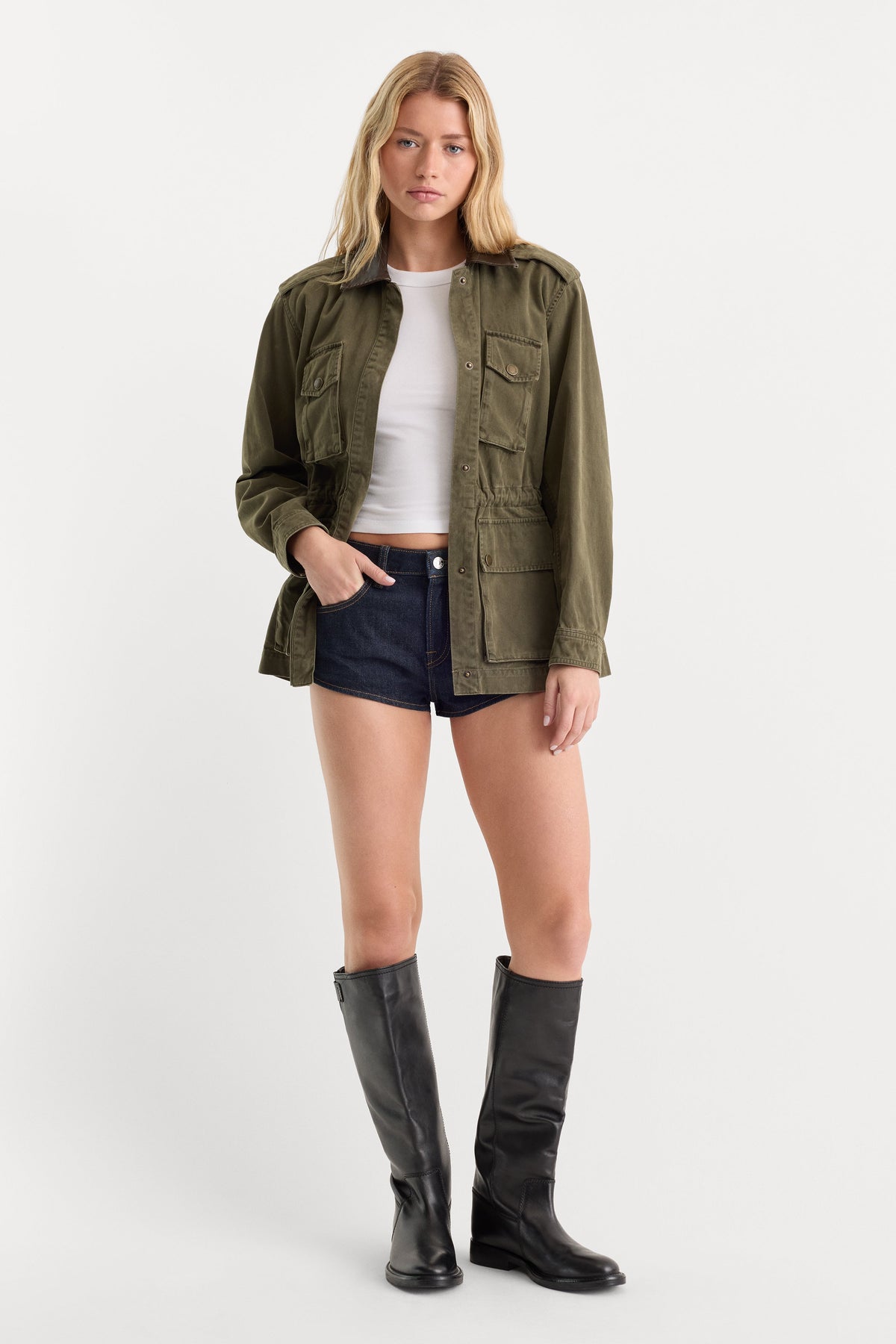 Premium THE FIELD JACKET TEA BARK