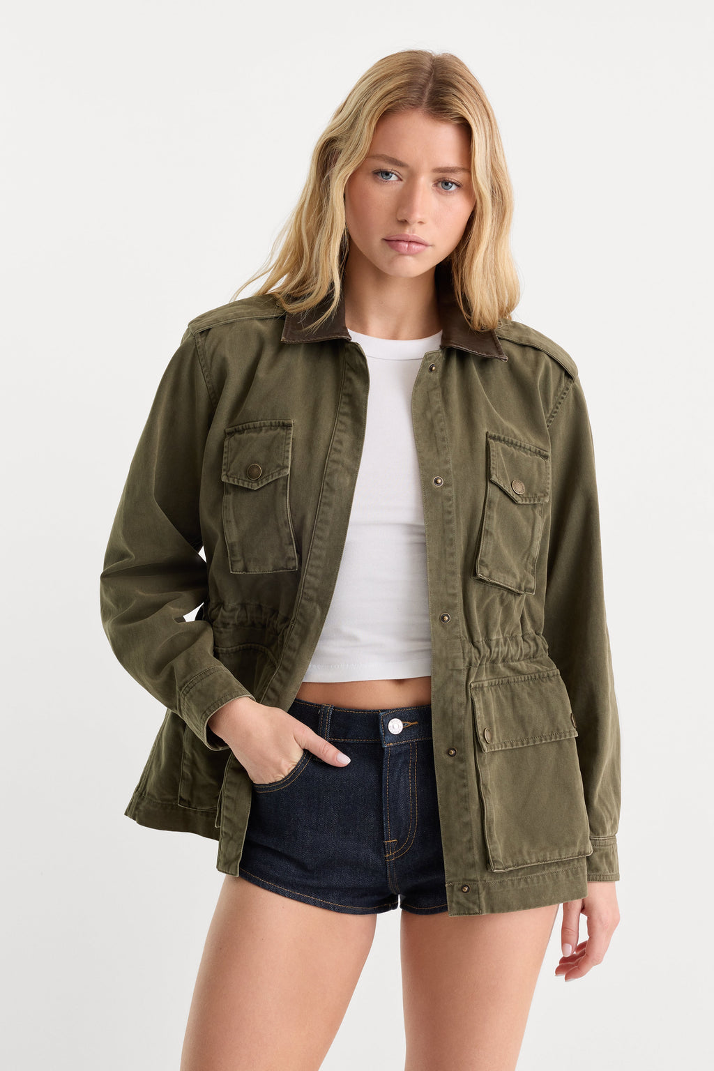 Premium THE FIELD JACKET TEA BARK