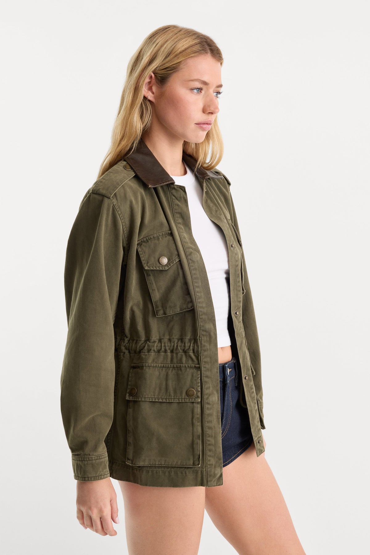 Premium THE FIELD JACKET TEA BARK