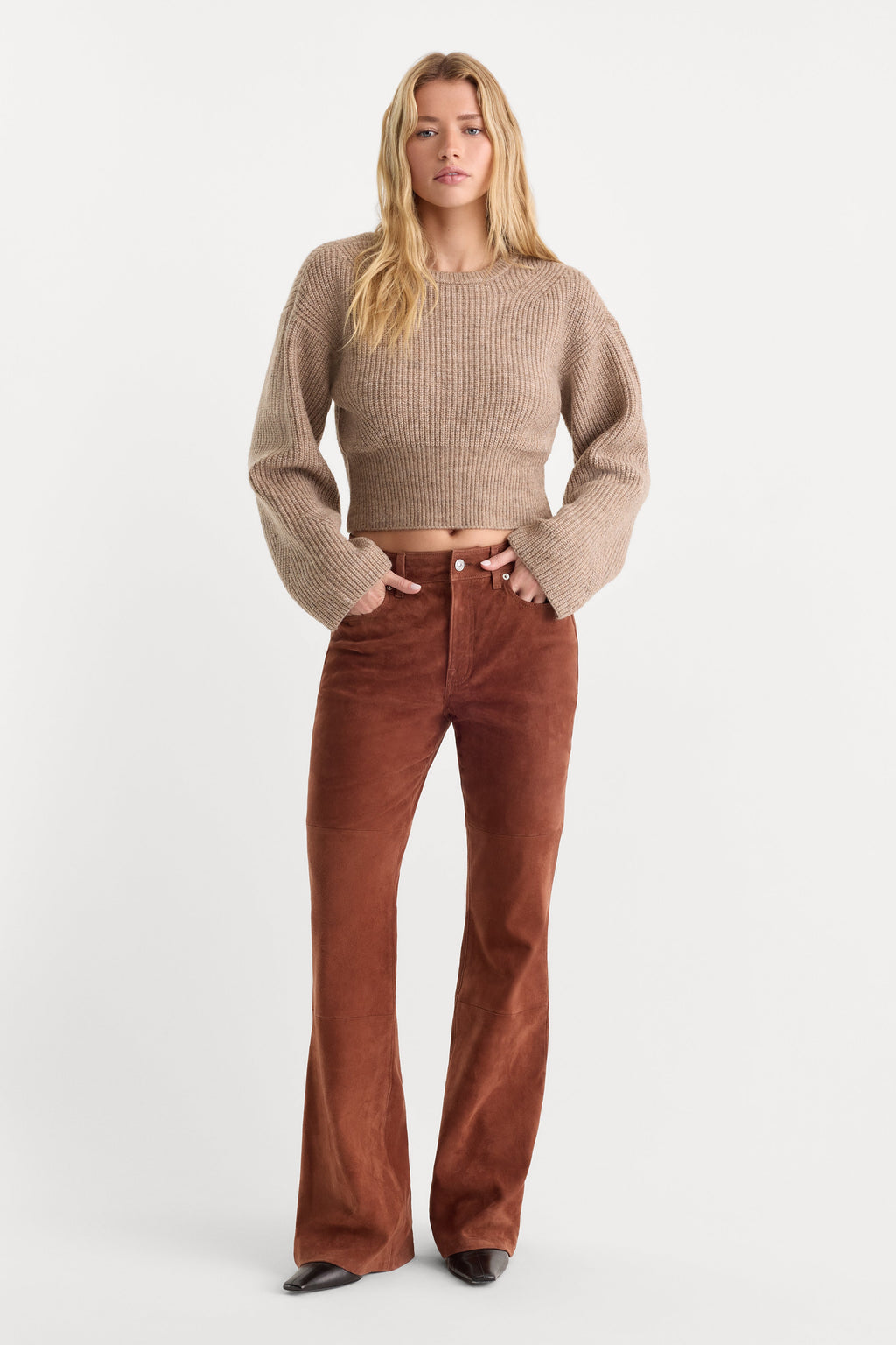 Premium THE CHUNKY KNIT SWEATER DUSK