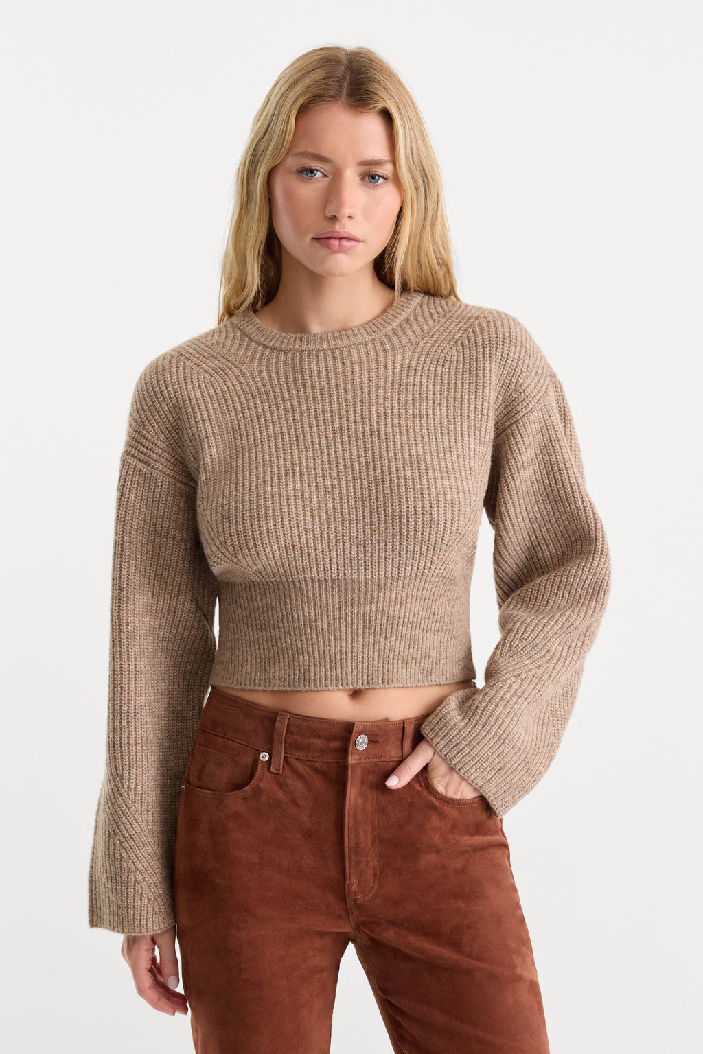 Premium THE CHUNKY KNIT SWEATER DUSK