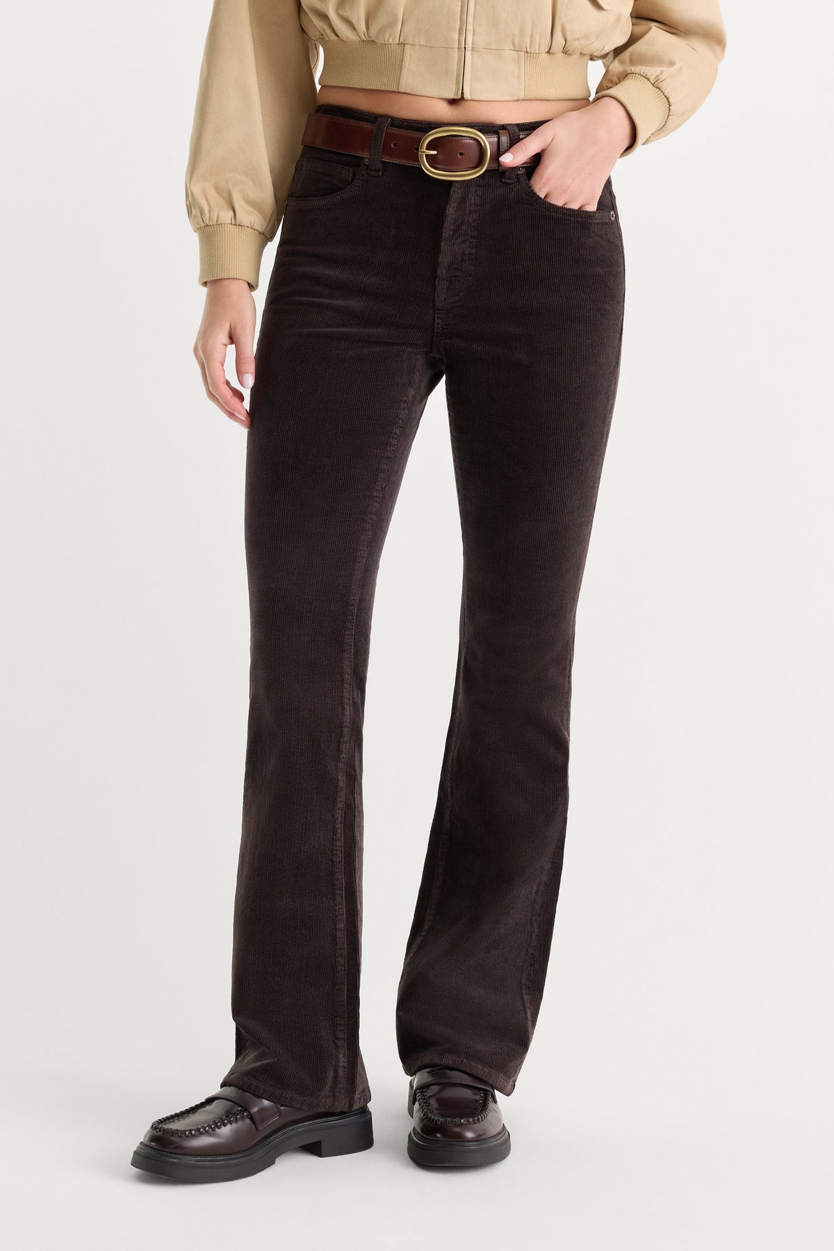 Premium GOOD CLASSIC BOOTCUT CORDUROY PANT ESPRESSO