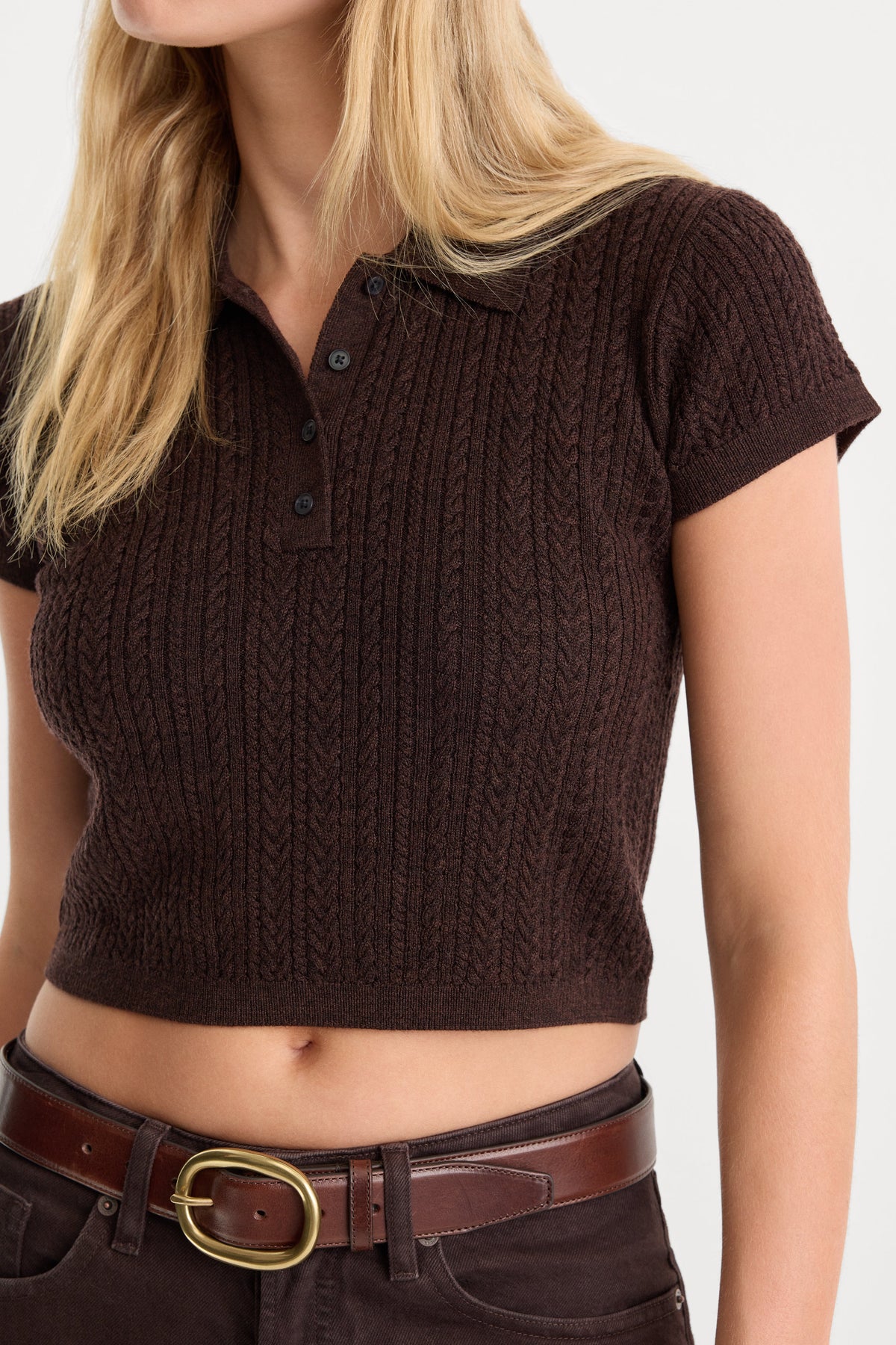 Premium THE MICRO CABLE POLO ESPRESSO