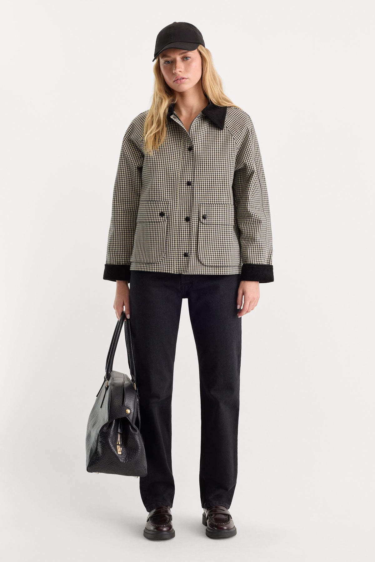 Premium THE HERITAGE JACKET BLACK CHECK