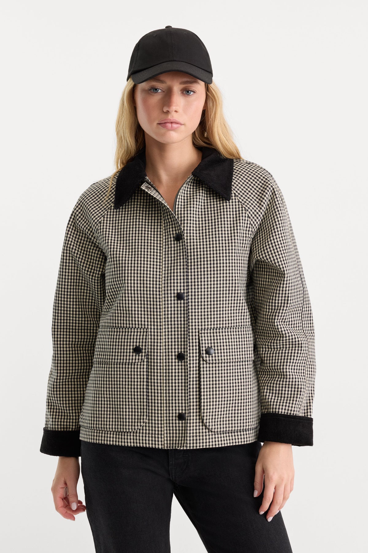 Premium THE HERITAGE JACKET BLACK CHECK