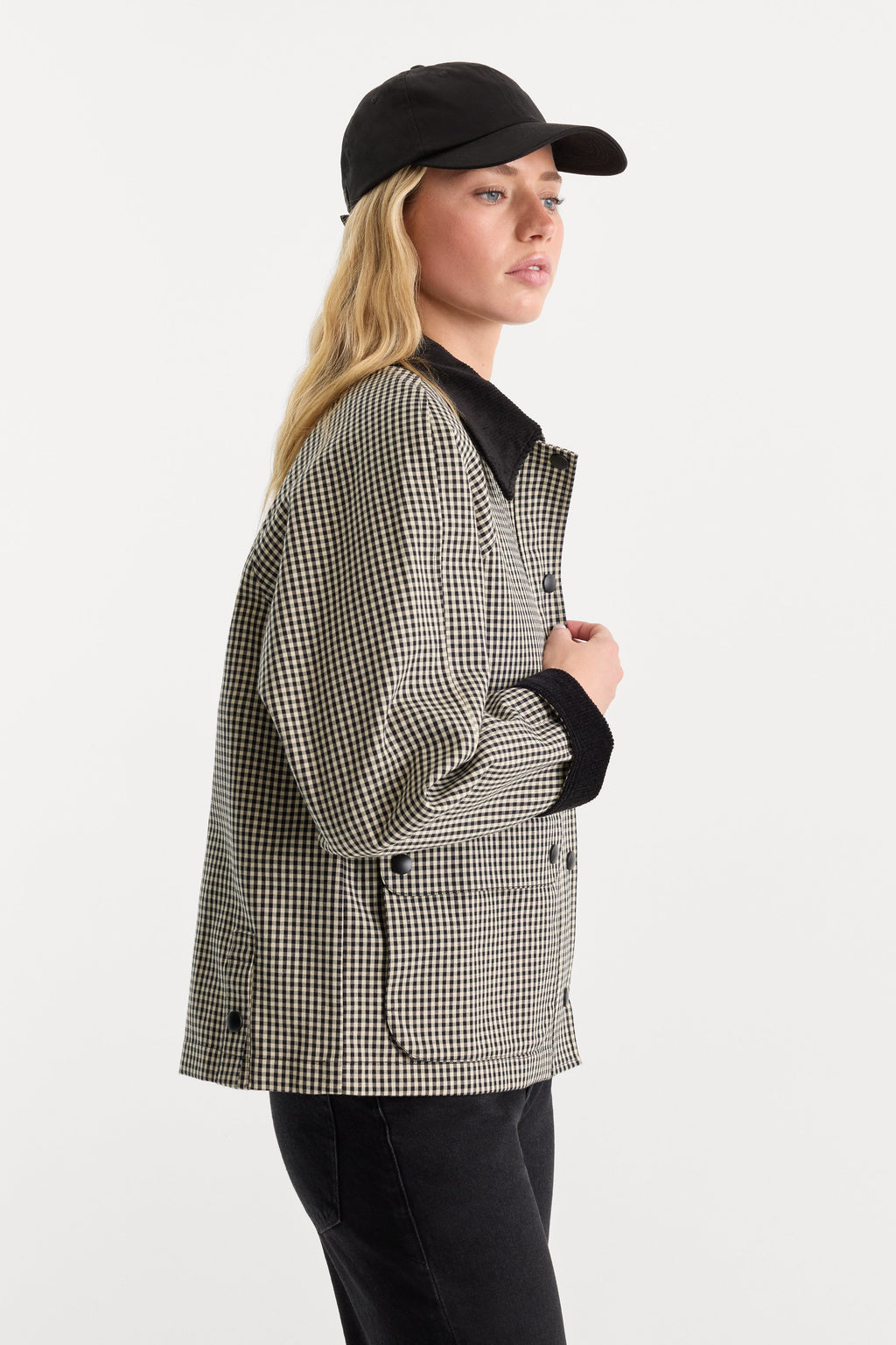 Premium THE HERITAGE JACKET BLACK CHECK