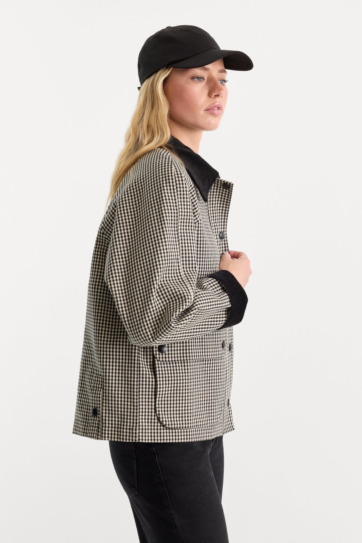 Premium THE HERITAGE JACKET BLACK CHECK