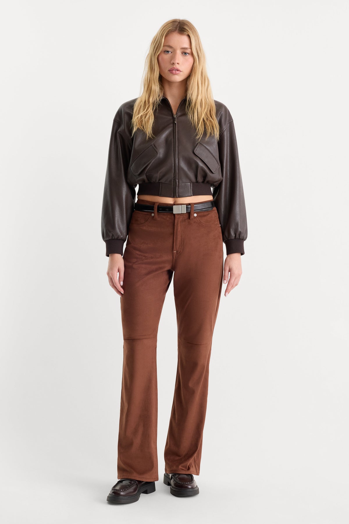 Premium BETTER THAN SUEDE GOOD CLASSIC BOOTCUT PANT CAFE CLAY