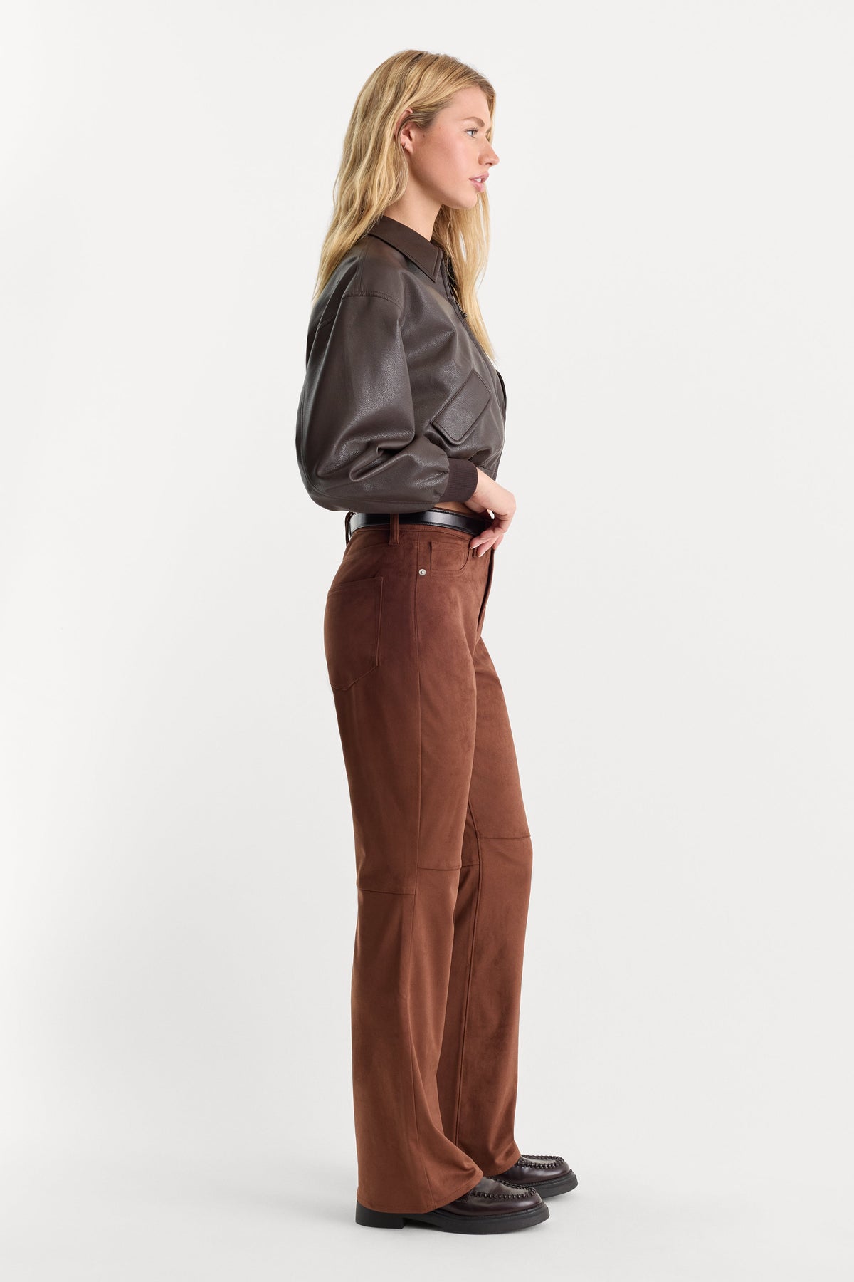 Premium BETTER THAN SUEDE GOOD CLASSIC BOOTCUT PANT CAFE CLAY