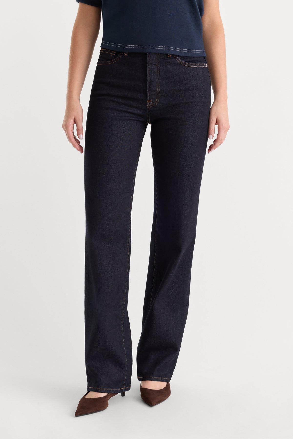 Premium GOOD TRUE STRAIGHT JEANS RINSE