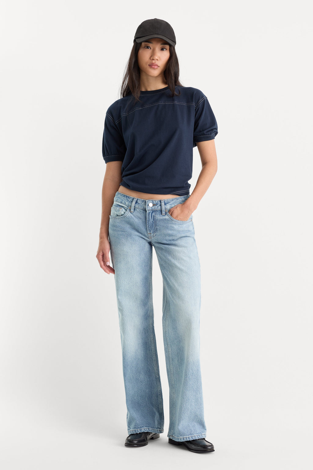 Premium VINTAGE LOW LOOSE JEANS VALE