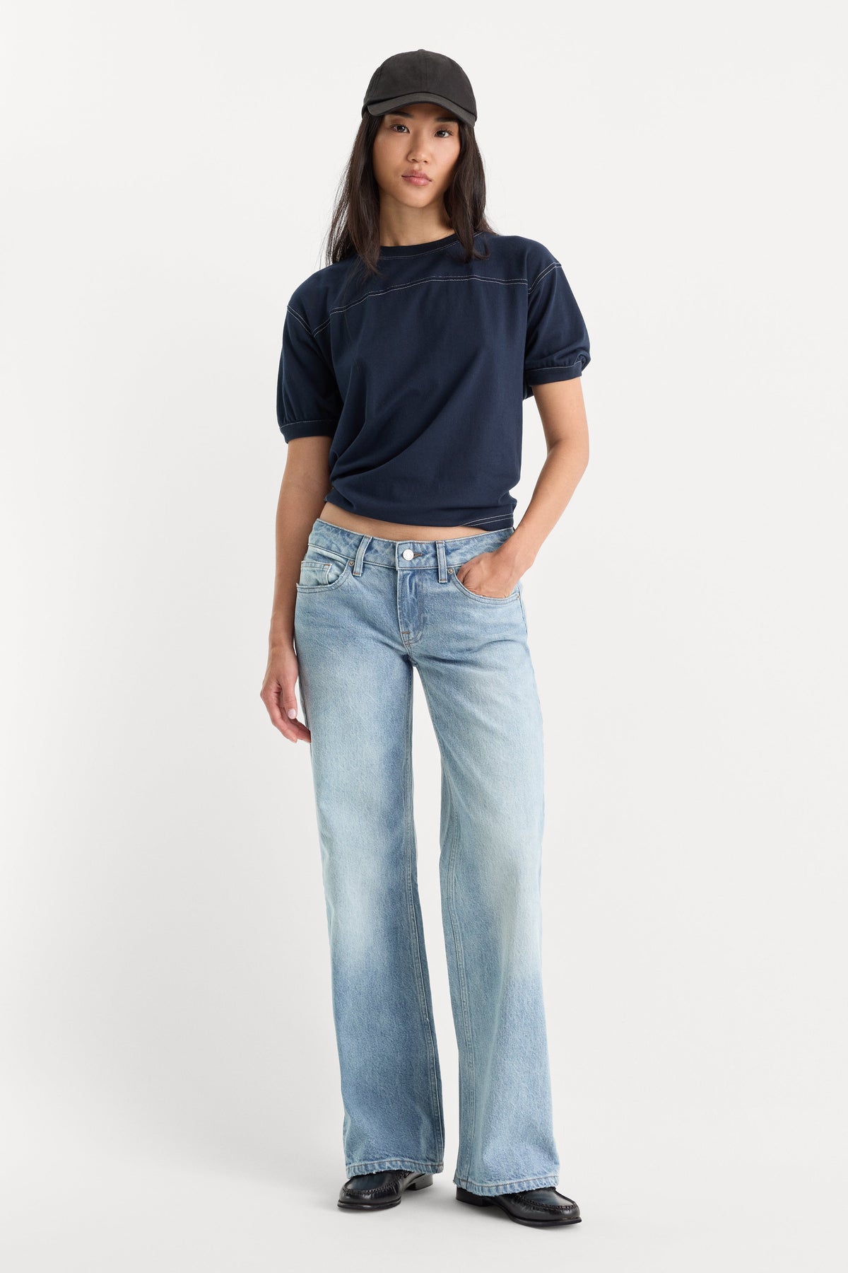 Premium VINTAGE LOW LOOSE JEANS VALE