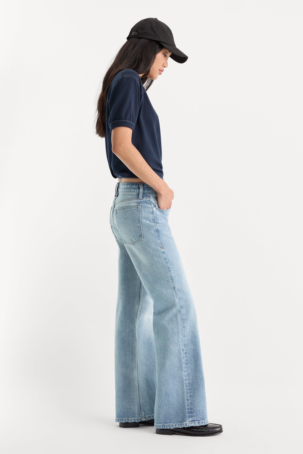 Premium VINTAGE LOW LOOSE JEANS VALE