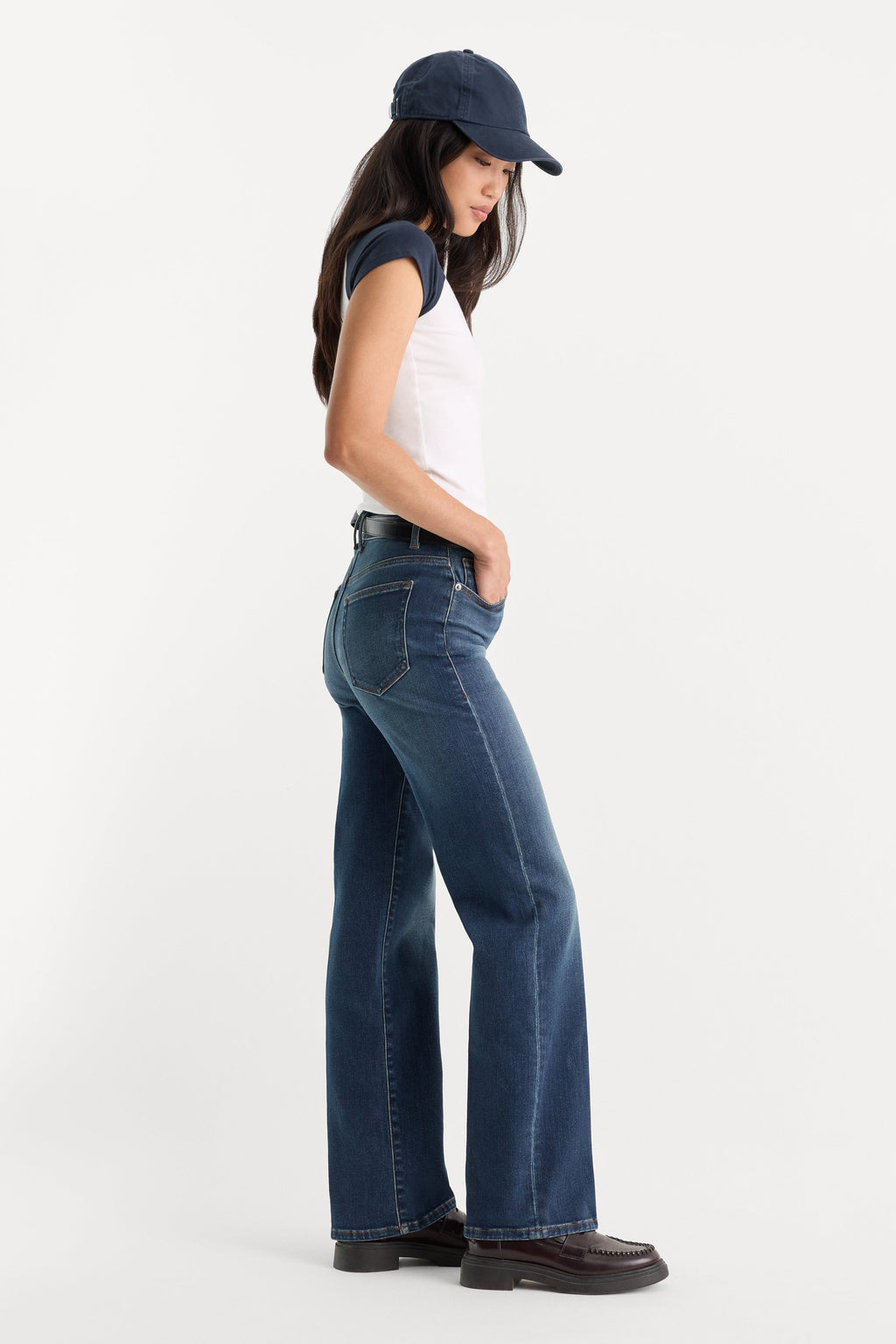 Premium GOOD TRUE STRAIGHT JEANS LYRIC