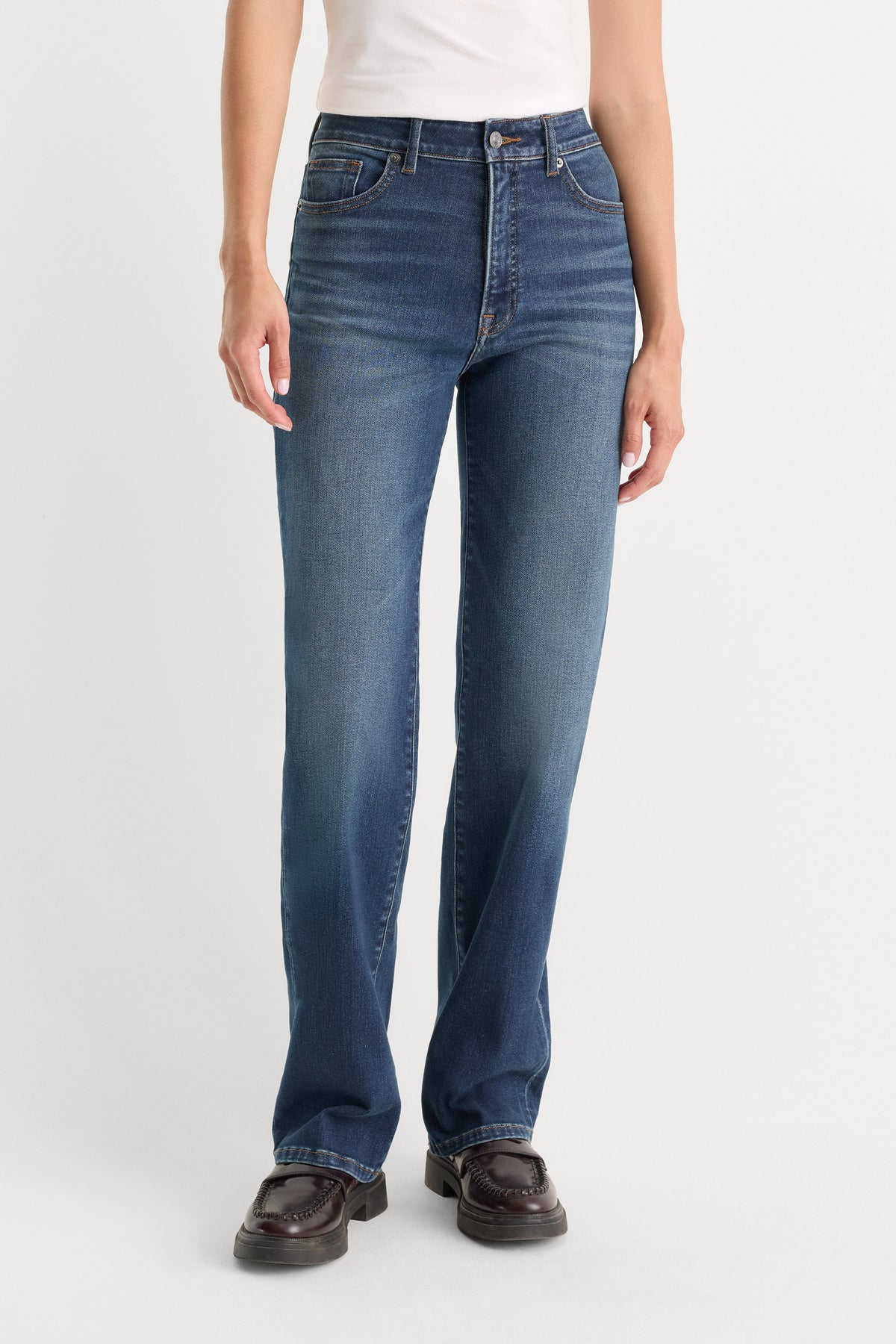 Premium GOOD TRUE STRAIGHT JEANS LYRIC