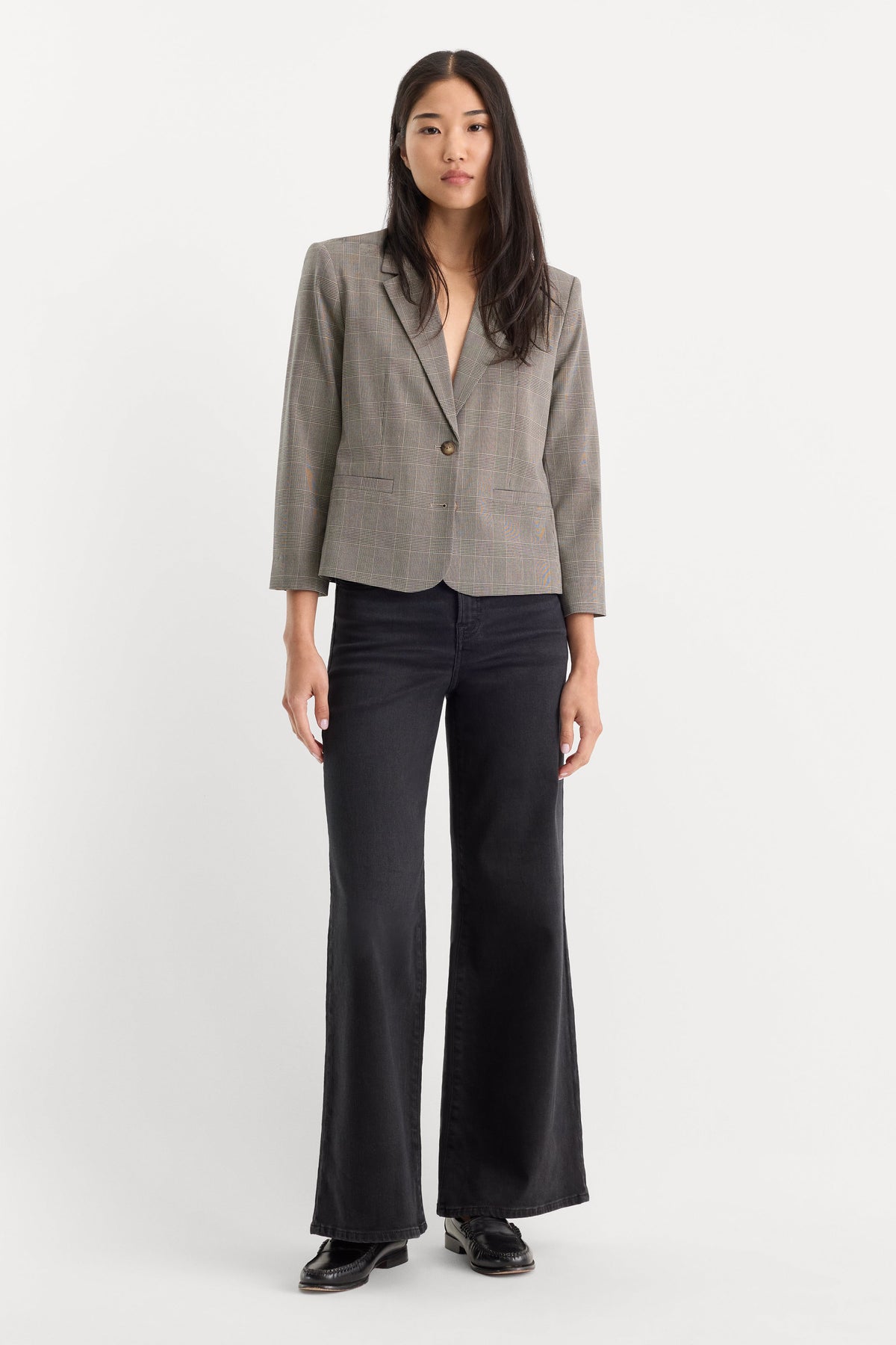 Premium GOOD WAIST PALAZZO ANKLE JEANS TYRE