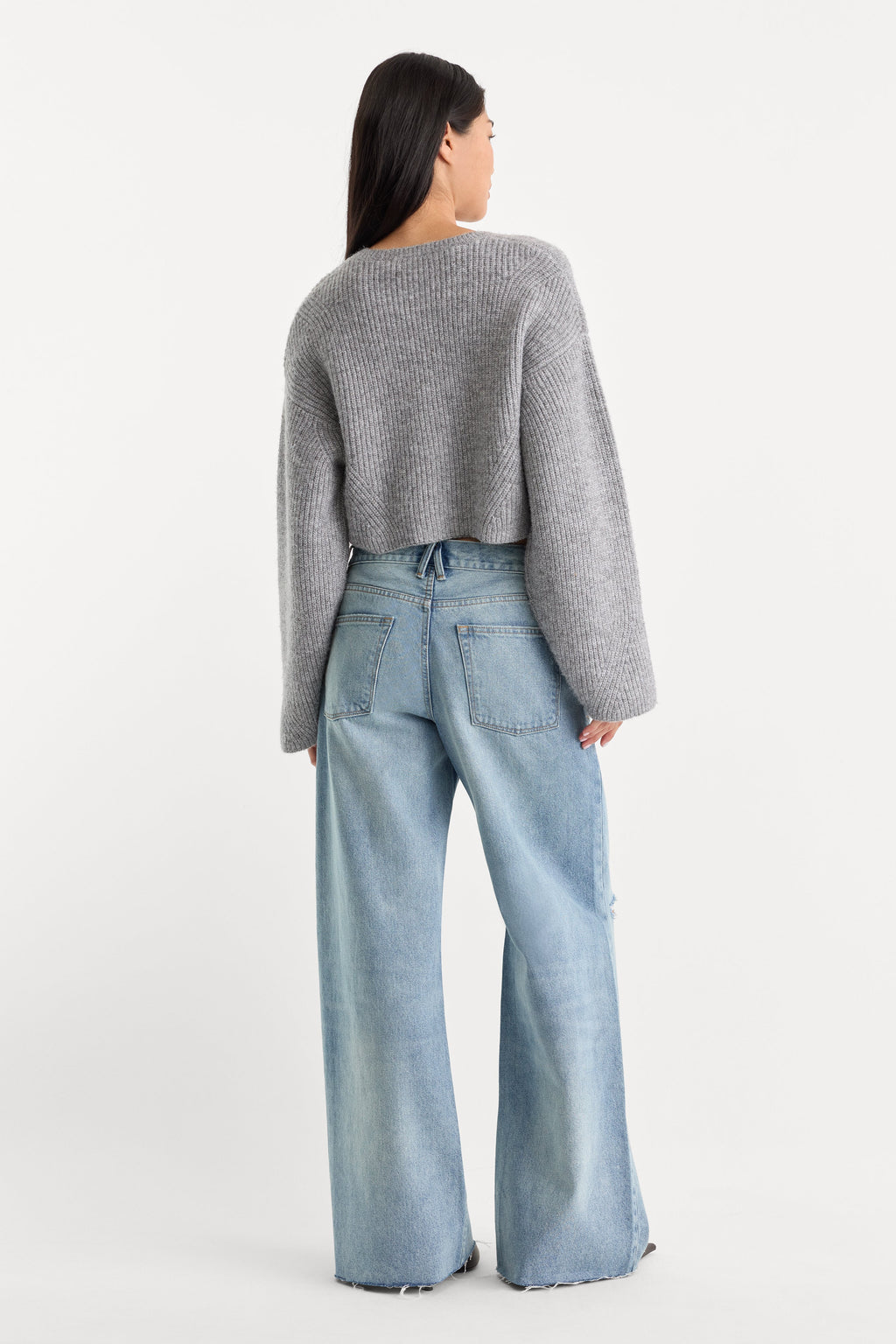 Premium VINTAGE LOW SLUNG BAGGY JEANS TERRA