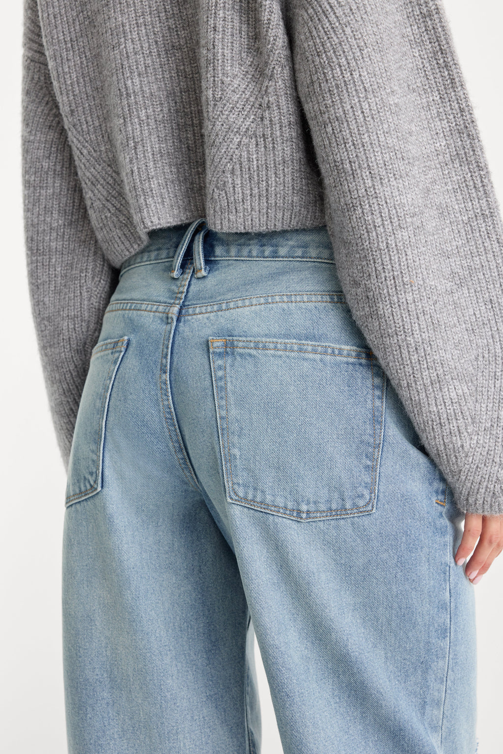 Premium VINTAGE LOW SLUNG BAGGY JEANS TERRA