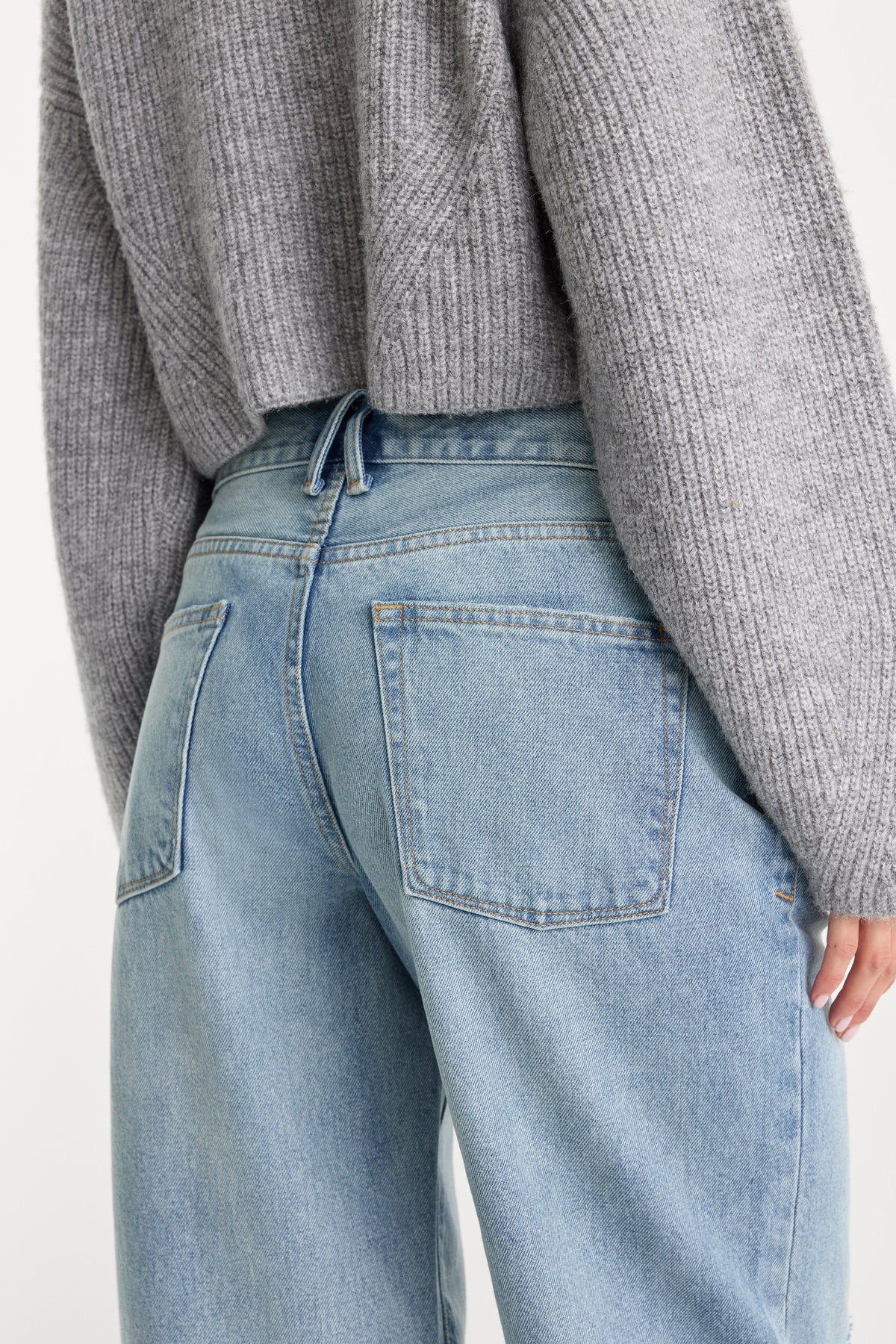Premium VINTAGE LOW SLUNG BAGGY JEANS TERRA