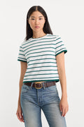 Premium THE LAYERED TEE FOREST MULTI STRIPE