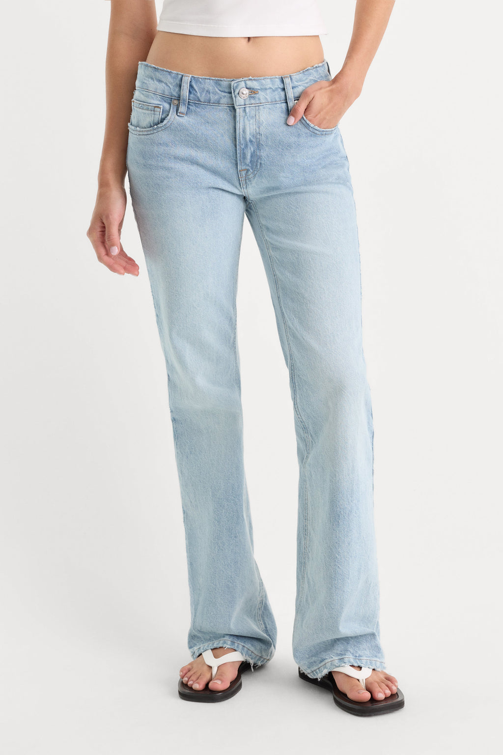 Premium VINTAGE LOW RISE BOOTCUT JEANS INDIGO1220