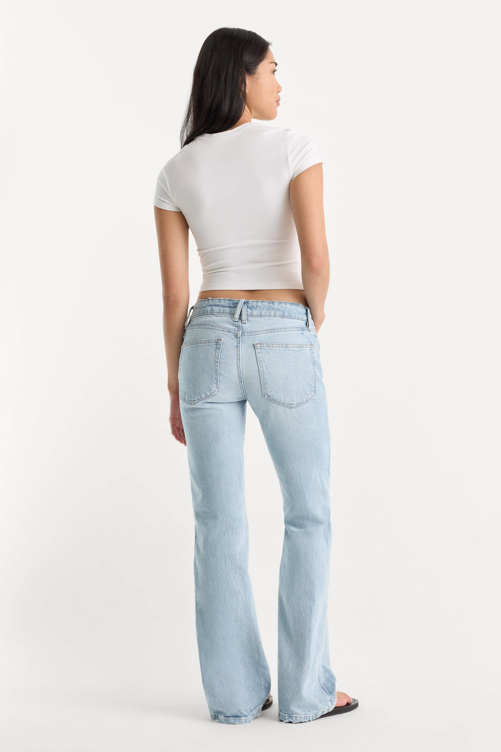Premium VINTAGE LOW RISE BOOTCUT JEANS INDIGO1220