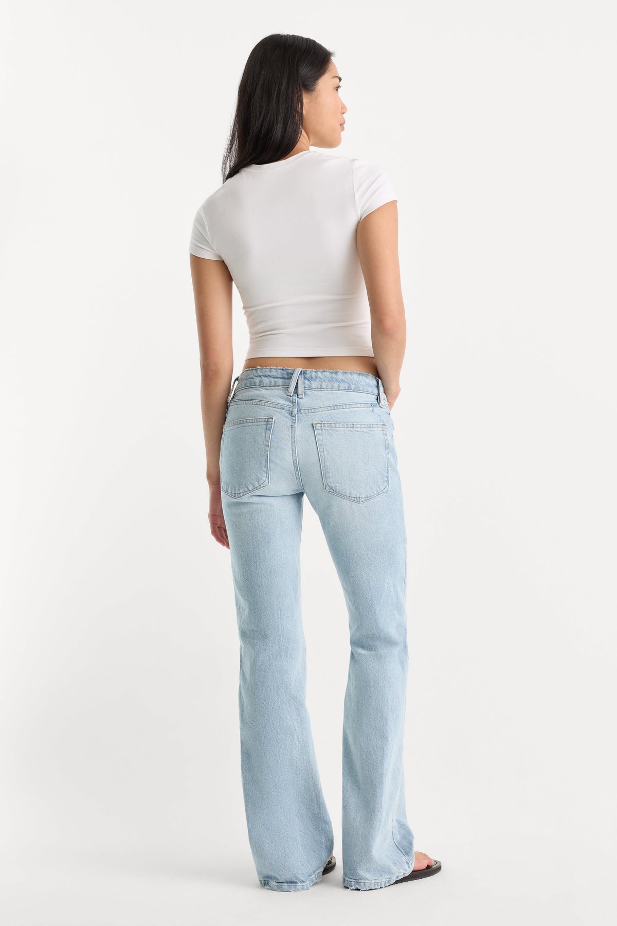 Premium VINTAGE LOW RISE BOOTCUT JEANS INDIGO1220