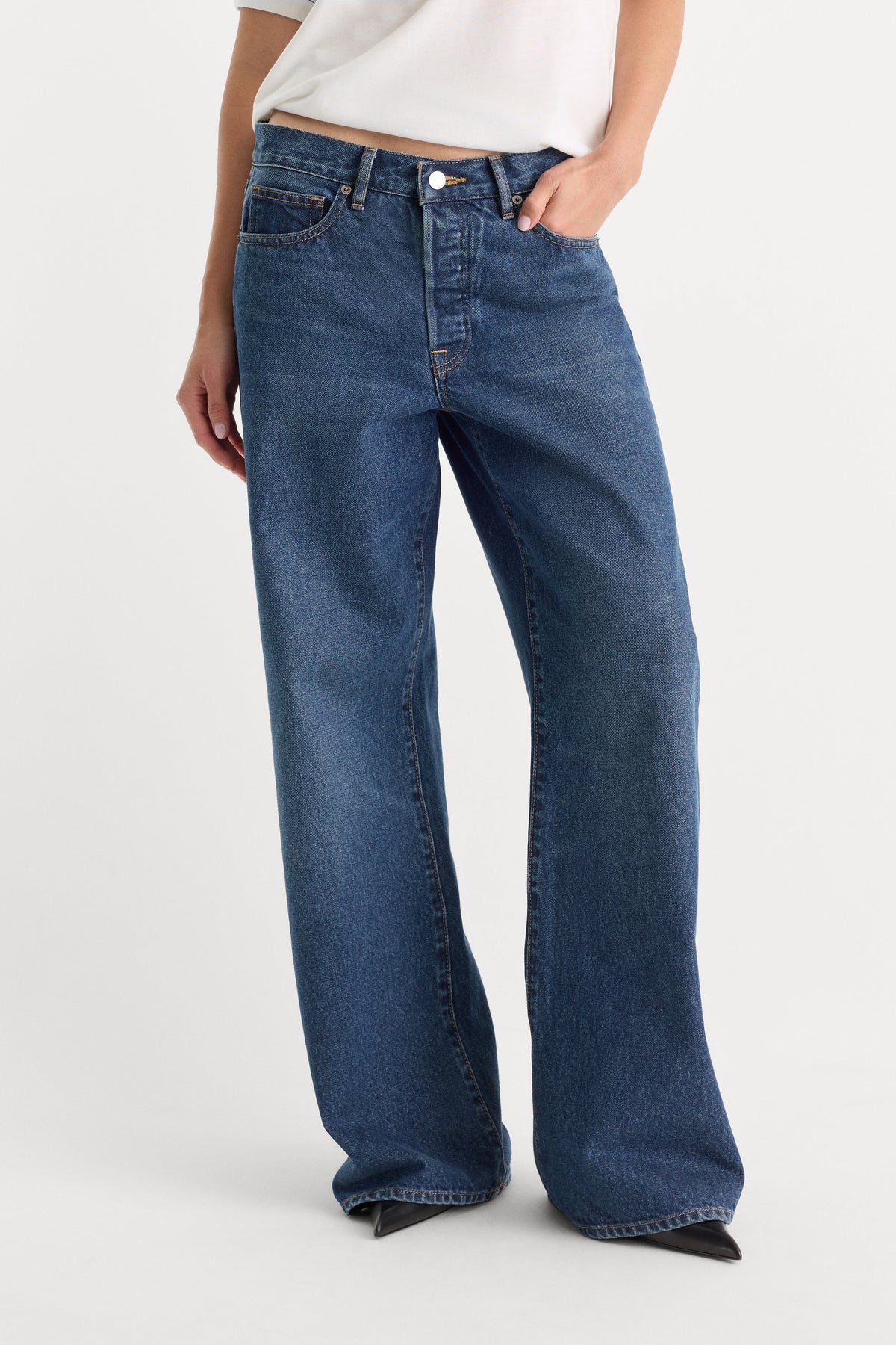 Premium VINTAGE LOW SLUNG BAGGY JEANS TRACE