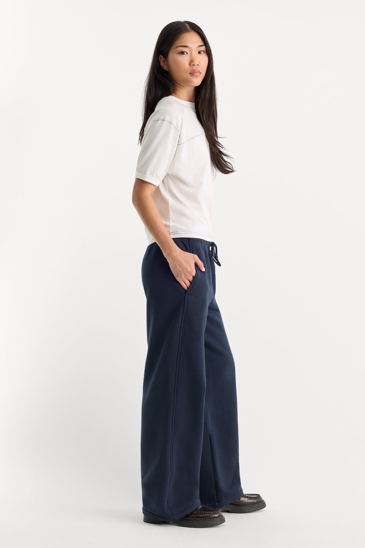 Premium THE BRUSHED FLEECE SWEATPANT NEW NAVY