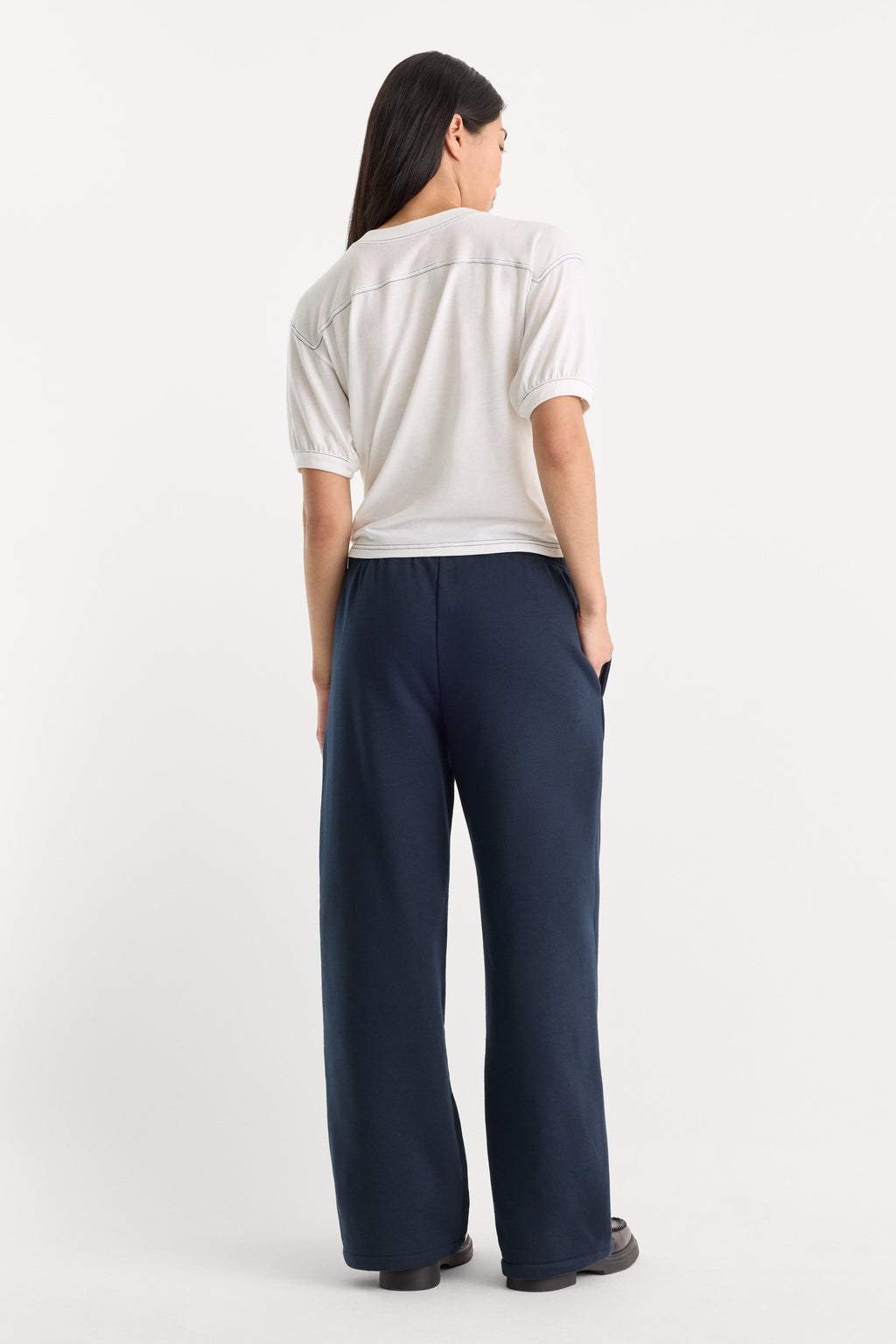Premium THE BRUSHED FLEECE SWEATPANT NEW NAVY