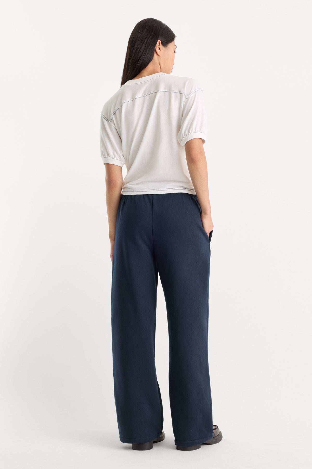 Premium THE BRUSHED FLEECE SWEATPANT NEW NAVY