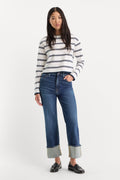 Premium GOOD TRUE STRAIGHT JEANS INDIGO1230