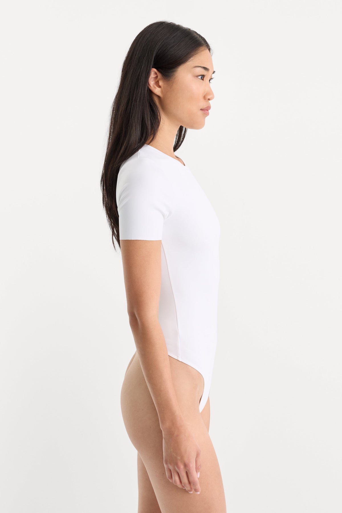 Premium THE SCULPTING MODERN BODYSUIT WHITE