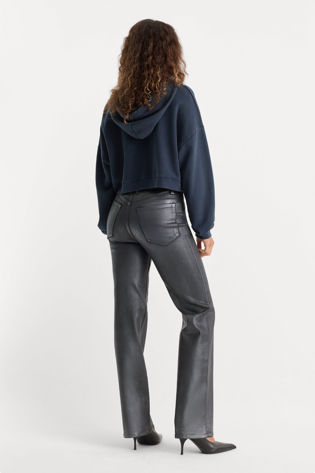 Premium COATED GOOD TRUE STRAIGHT JEANS RUNE