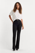 Premium ALWAYS FITS GOOD CLASSIC BOOTCUT JEANS BLACK001