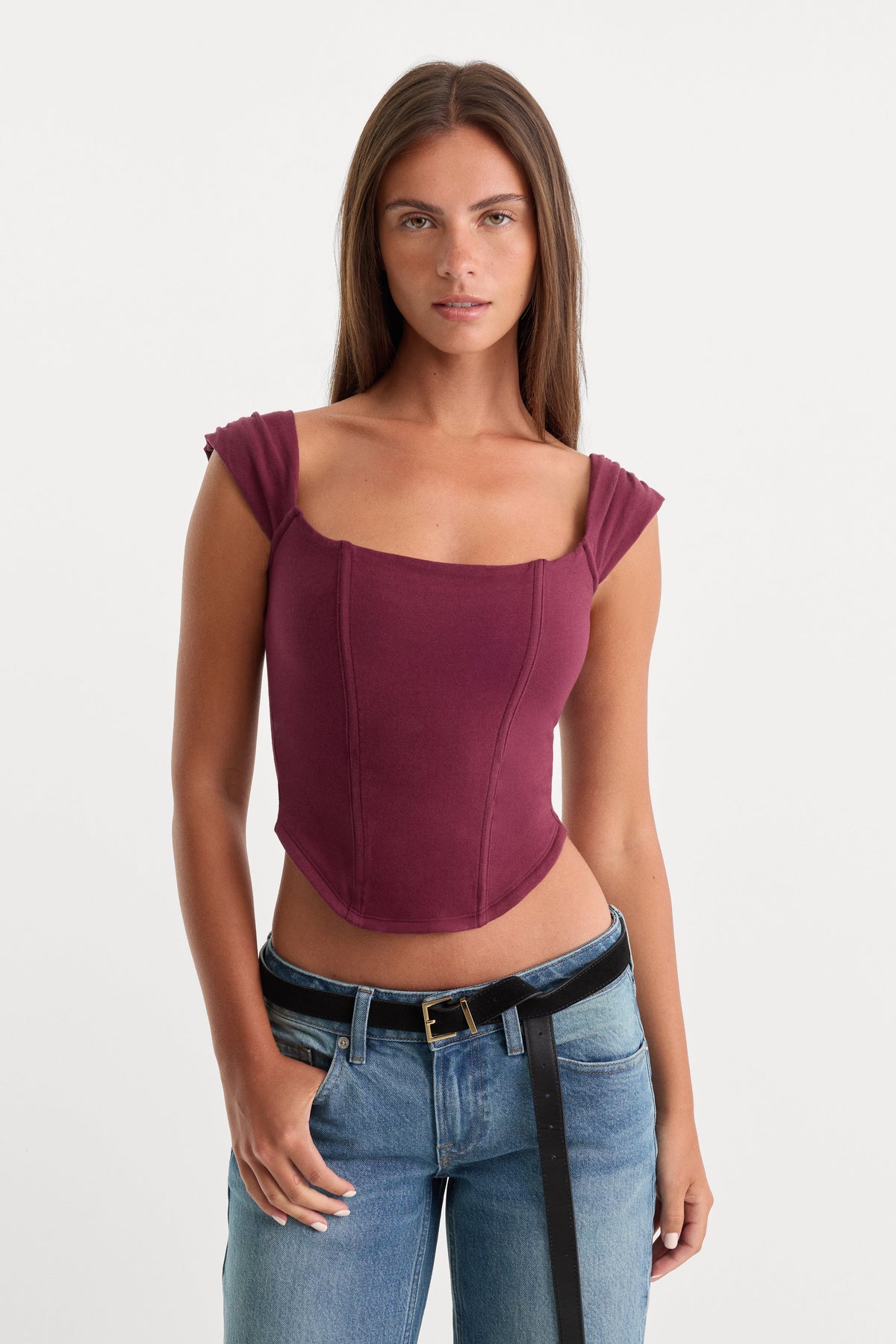 Premium DOLLY SUPER STRETCH CORSET TOP FIG007