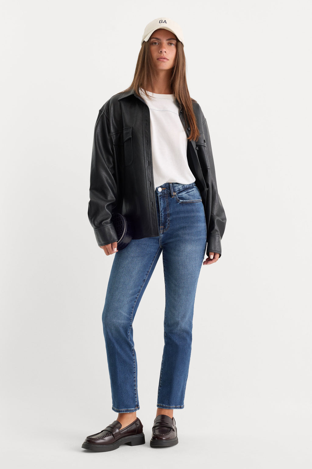 Premium ALWAYS FITS GOOD LEGS STRAIGHT JEANS INDIGO571