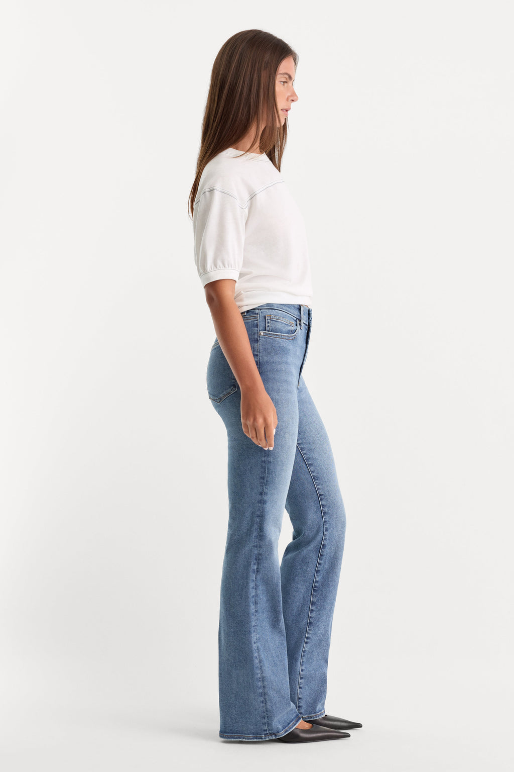 Premium ALWAYS FITS GOOD CLASSIC BOOTCUT JEANS INDIGO316