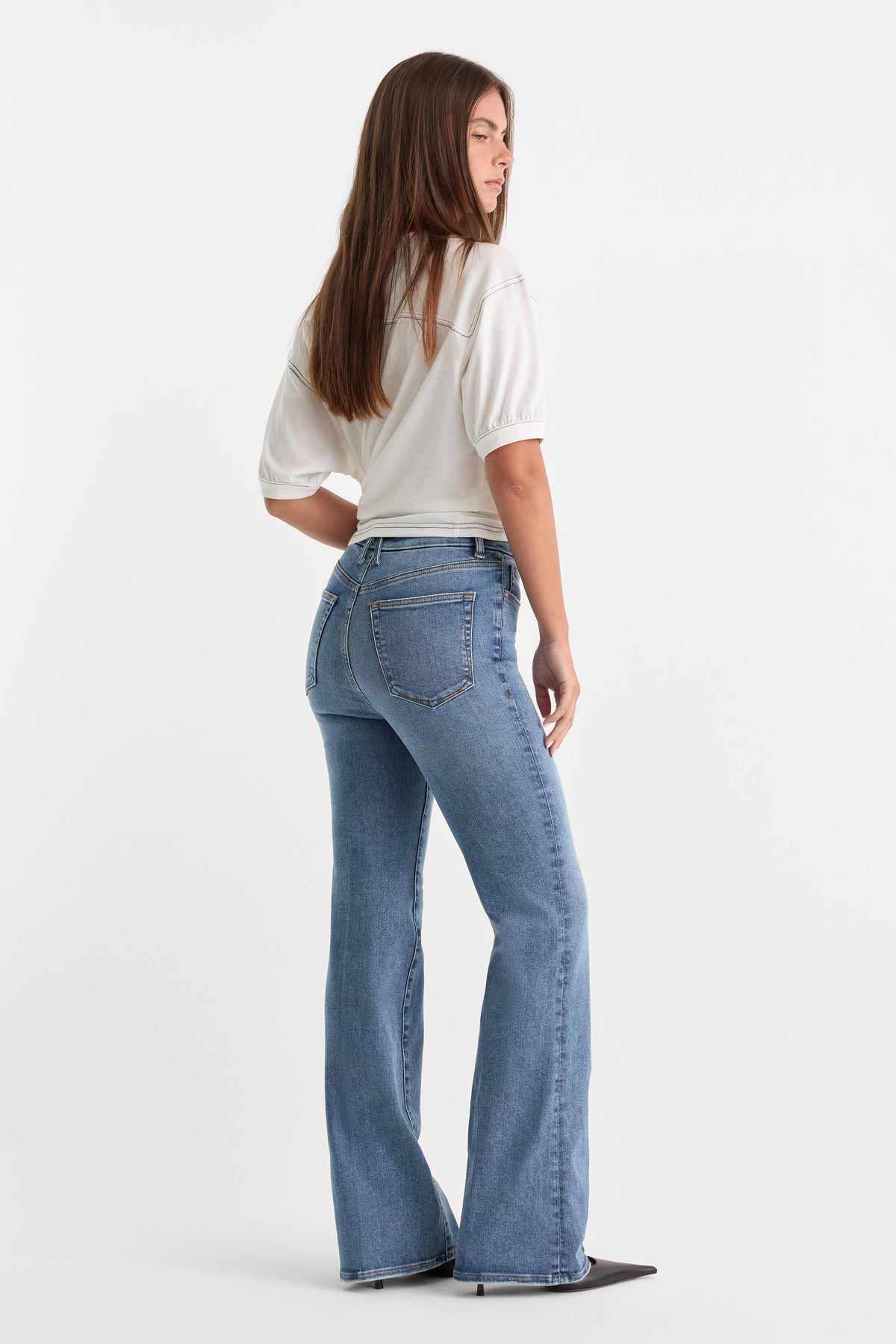 Premium ALWAYS FITS GOOD CLASSIC BOOTCUT JEANS INDIGO316