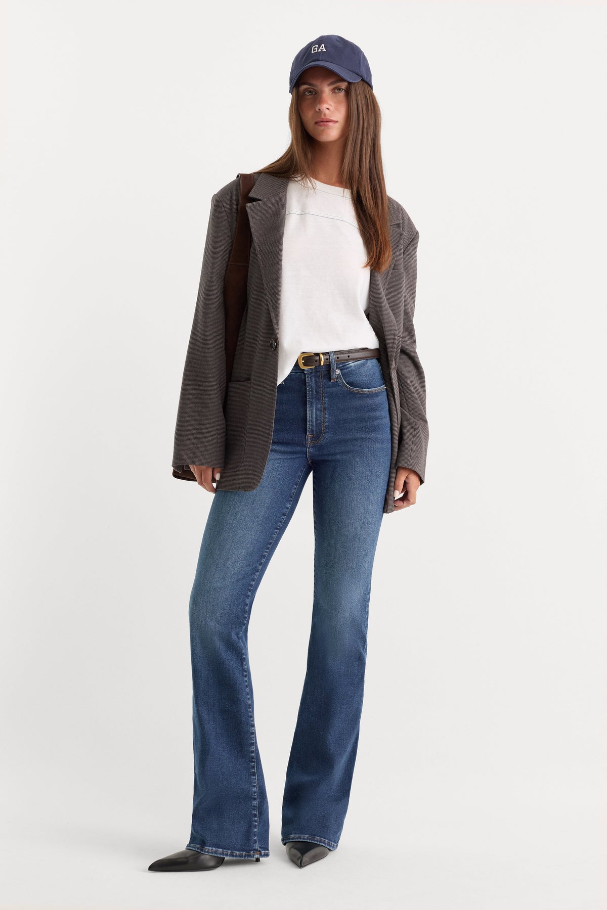 Premium ALWAYS FITS GOOD CLASSIC BOOTCUT JEANS INDIGO446