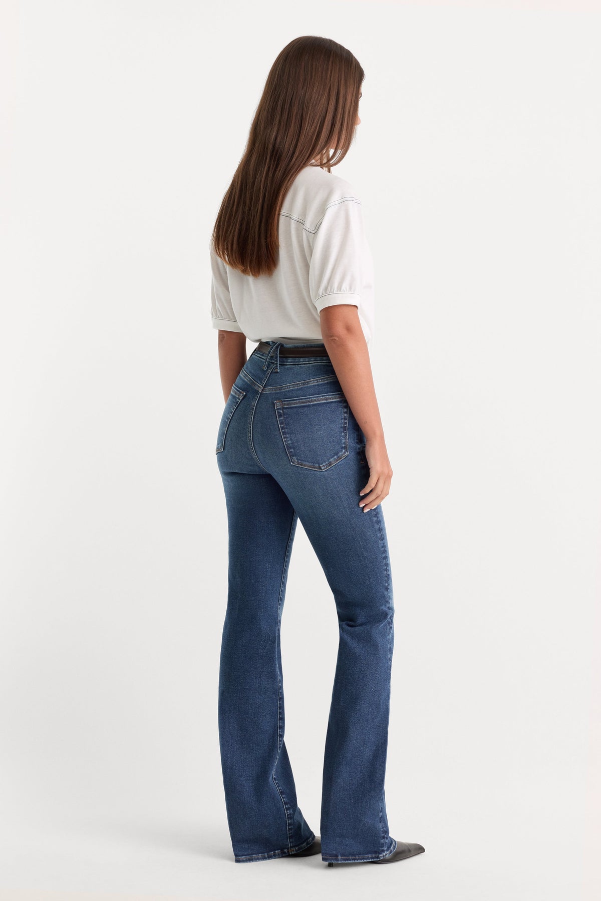 Premium ALWAYS FITS GOOD CLASSIC BOOTCUT JEANS INDIGO446