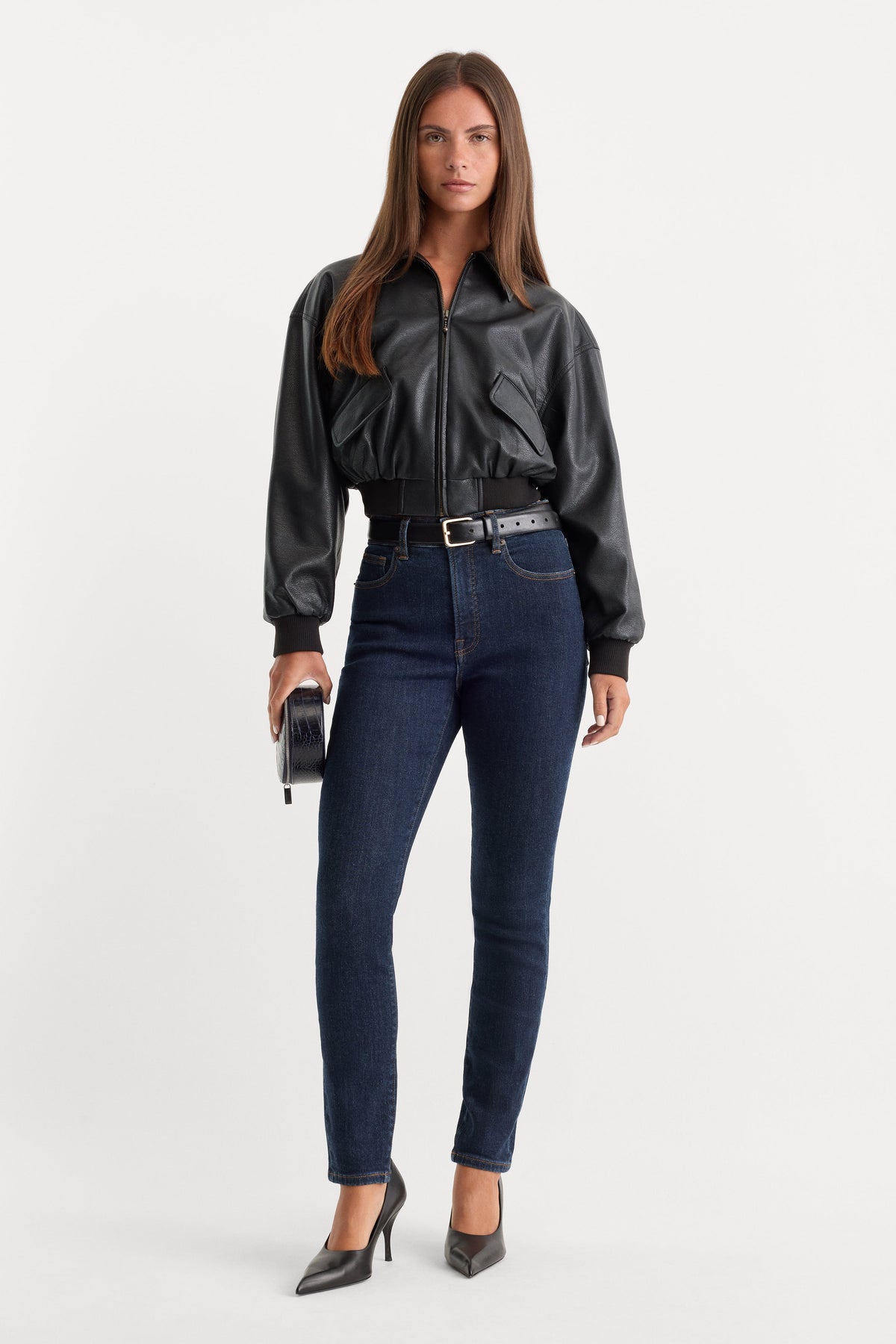 Premium GOOD LEGS SKINNY JEANS INDIGO1153