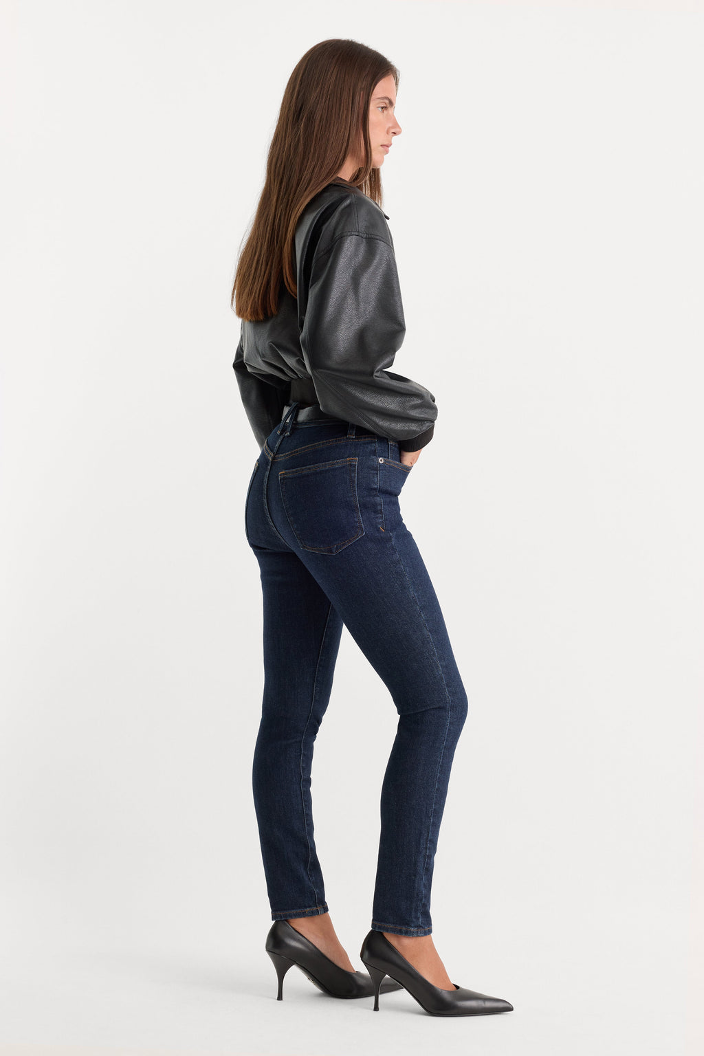 Premium GOOD LEGS SKINNY JEANS INDIGO1153
