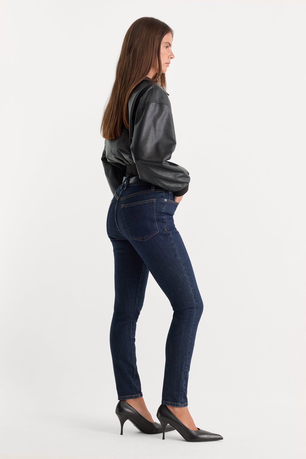 Premium GOOD LEGS SKINNY JEANS INDIGO1153