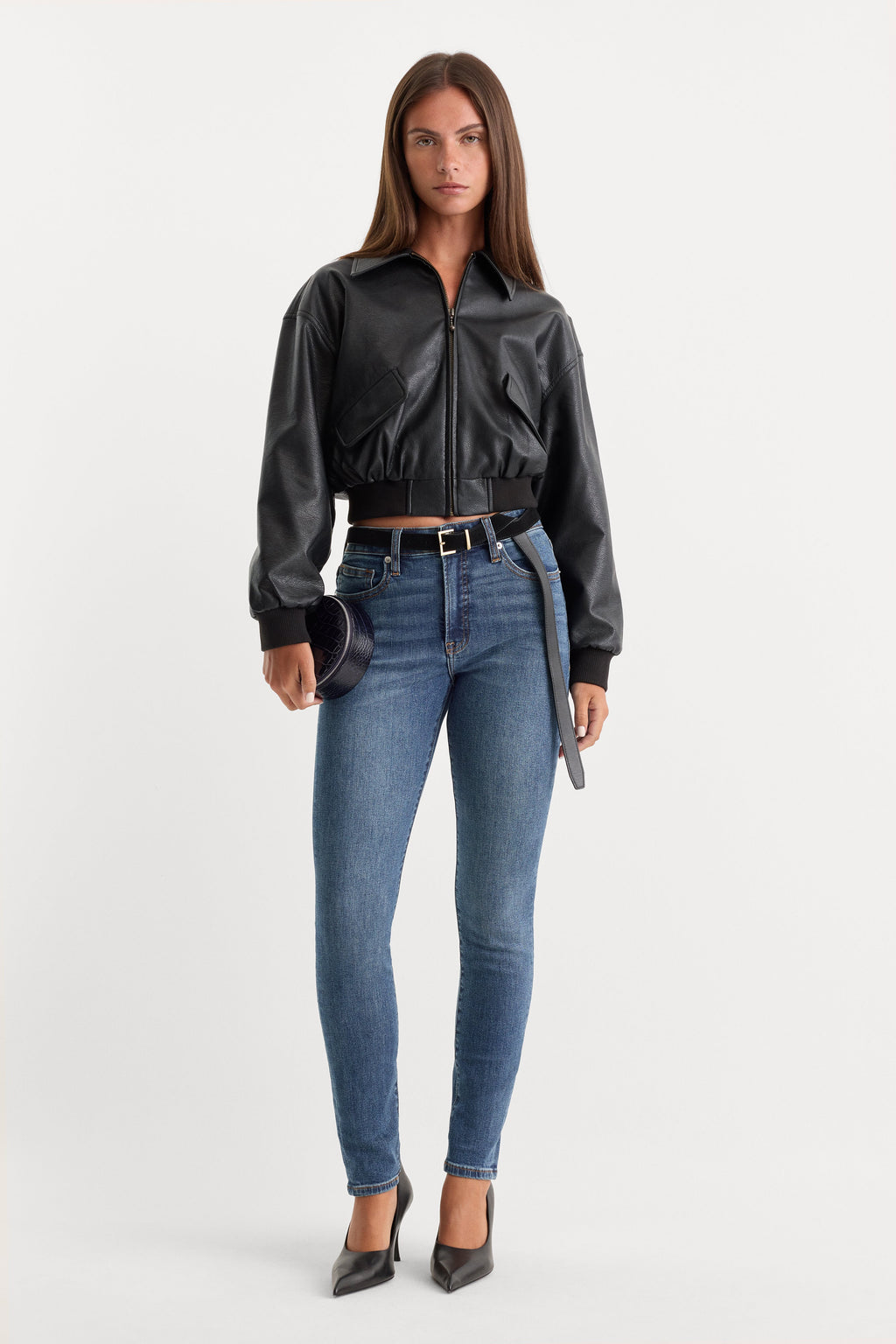 Premium GOOD LEGS SKINNY JEANS BLUE004