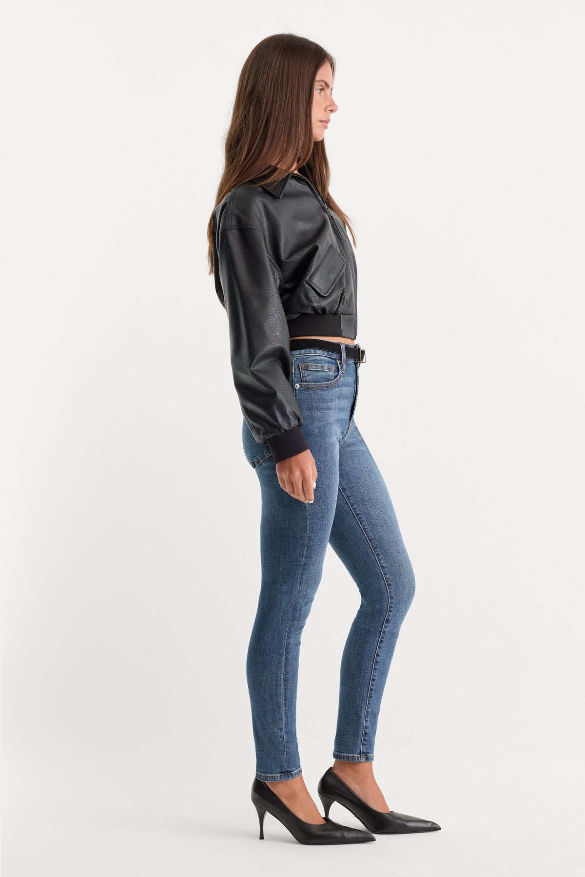 Premium GOOD LEGS SKINNY JEANS BLUE004