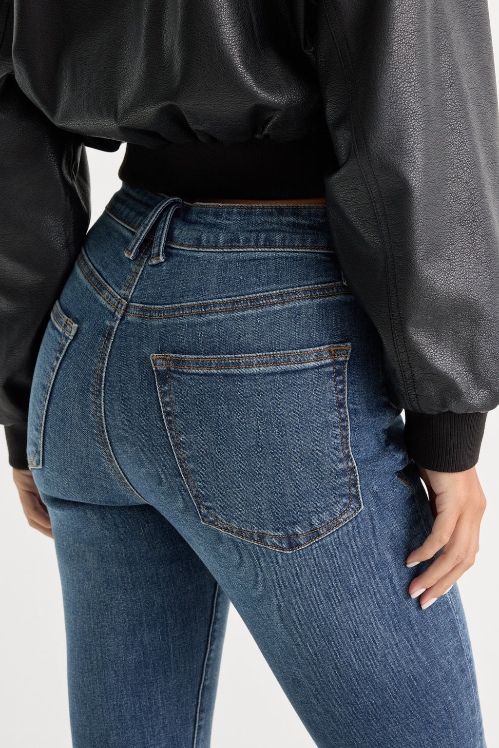 Premium GOOD LEGS SKINNY JEANS BLUE004