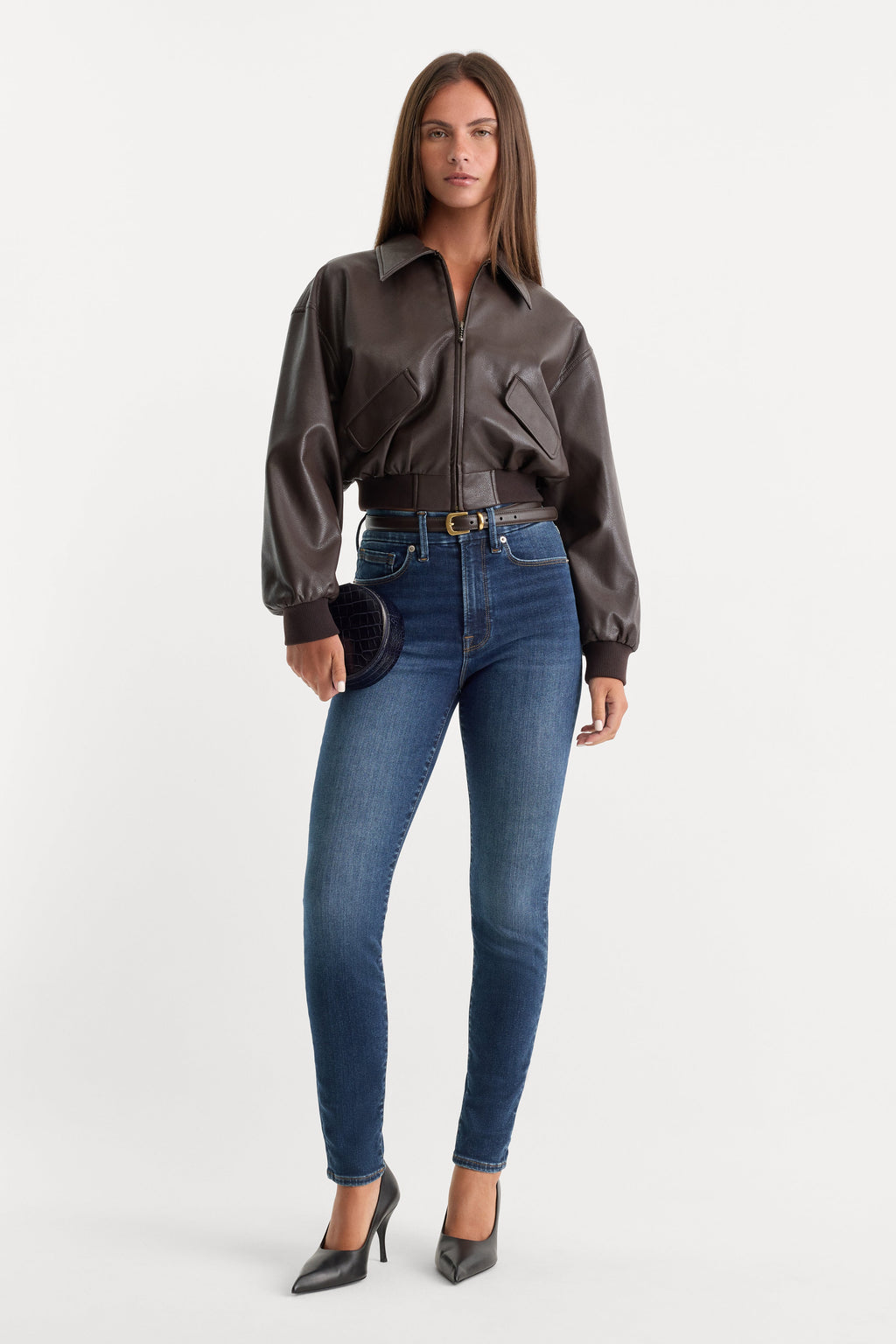 Premium ALWAYS FITS GOOD LEGS SKINNY JEANS INDIGO446